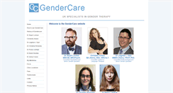Desktop Screenshot of gendercare.co.uk
