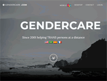Tablet Screenshot of gendercare.com