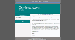 Desktop Screenshot of amelhor.gendercare.com